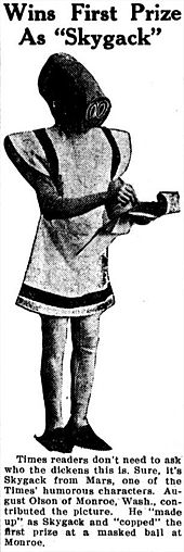 Illustration for article titled Was Mr. Skygack the First Alien Character in Comics?
